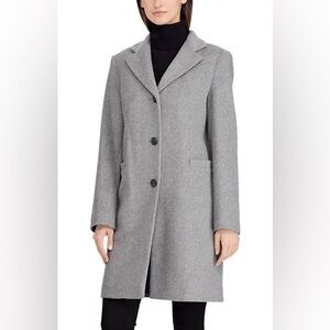 Ralph Lauren Women's Gray wool coat